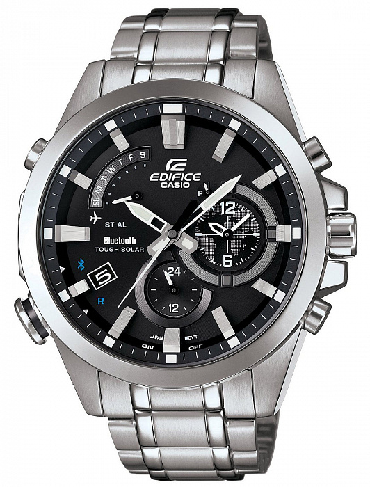 Casio Edifice EQB-510D-1A/EQB-510D-1AER  - наручные часы (Silver) купить в интернет-магазине icover