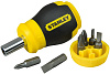 Отвертка с битами Stanley Stubby Multibit (0-66-357) купить в интернет-магазине icover