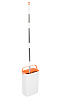 Швабра и ведро Ridberg Premium 2mop (White/Orange) купить в интернет-магазине icover