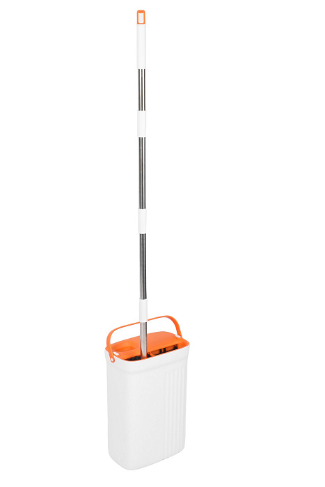 Швабра и ведро Ridberg Premium 2mop (White/Orange) купить в интернет-магазине icover