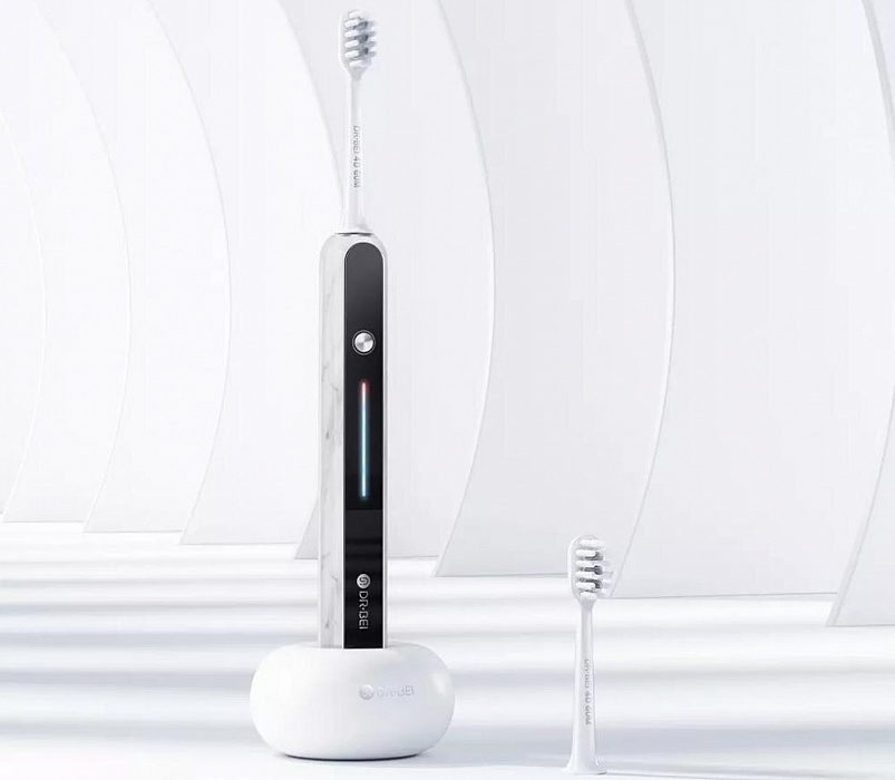Электрическая зубная щетка Xiaomi Dr. Bei Sonic S7 (Marbling White) купить в интернет-магазине icover