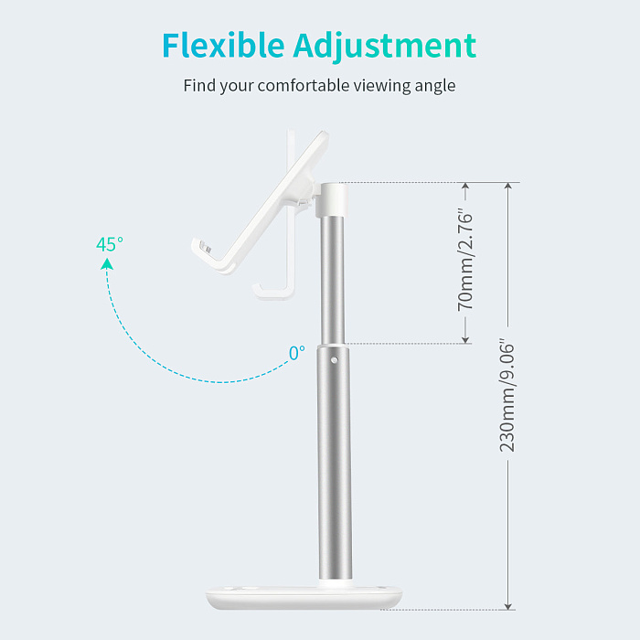 Подставка Choetech Handy Stander H035 для планшетов и смартфонов (White) купить в интернет-магазине icover