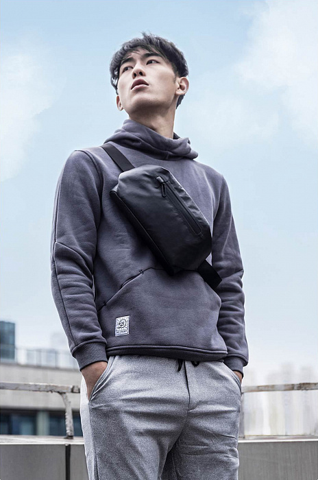 Сумка на пояс Xiaomi Mi 90 Points Functional Waist Bag 2069 (Black) купить в интернет-магазине icover