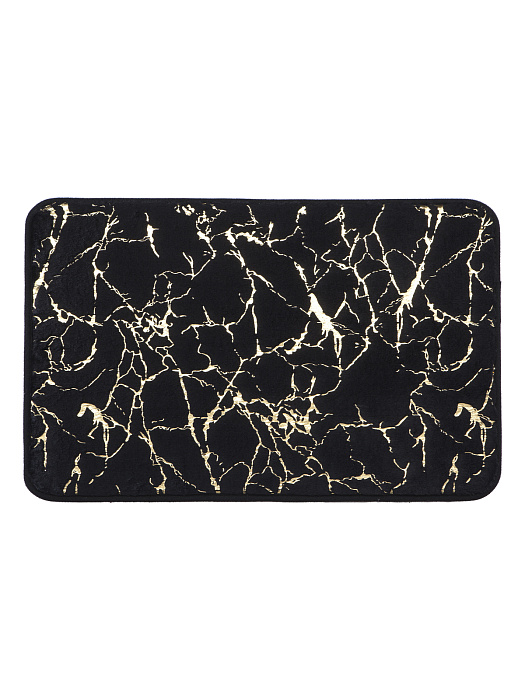 Набор ковриков для ванной Ridberg с блестками 50x80,40x60 (Black) купить в интернет-магазине icover