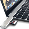 Кардридер Satechi Aluminum Card Reader ST-TCCRAS (Silver) купить в интернет-магазине icover