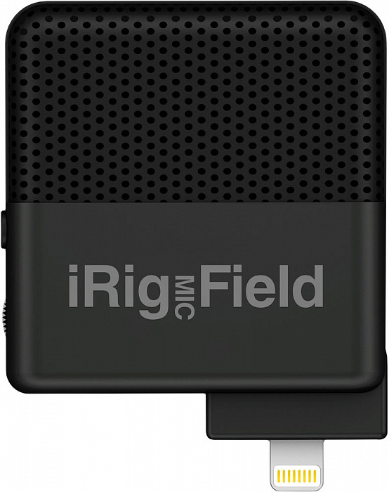 Конденсаторный микрофон IK Multimedia iRig Mic Field для iOS-устройств (Black) купить в интернет-магазине icover
