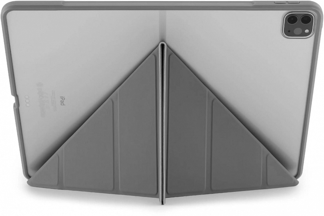 Чехол Pipetto Origami (PI39-50-R) для iPad Pro 12.9" 2018-2021 (Grey) купить в интернет-магазине icover