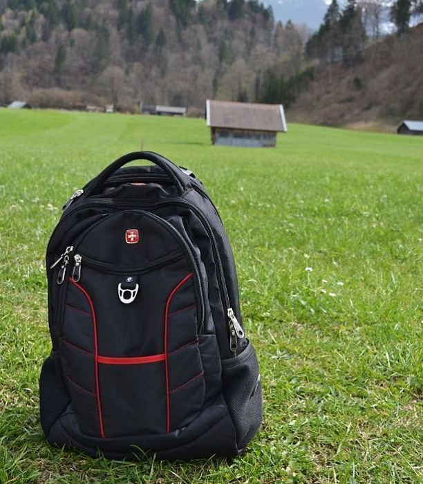 Рюкзак для ноутбука Wenger Rad 1178215 (Black/Red) купить в интернет-магазине icover