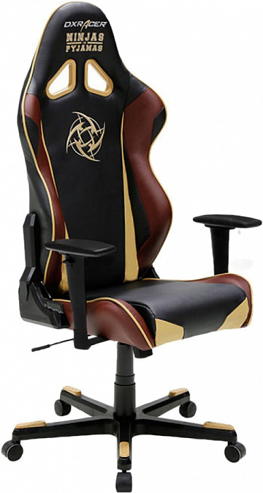 Компьютерное кресло DXRacer Ninjas in Pyjamas OH/RE126/HKC/NIP (Brown) купить в интернет-магазине icover