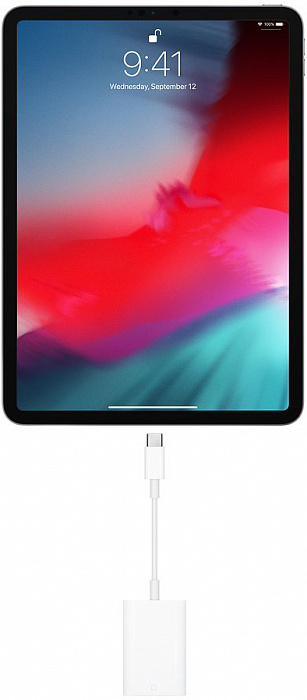 Адаптер Apple USB-C to SD Card MUFG2ZM/A (White) купить в интернет-магазине icover