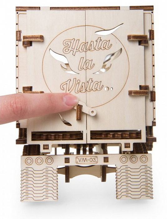 3D-пазл UGears Полуприцеп для модели Тягач VM-03 (70057) купить в интернет-магазине icover