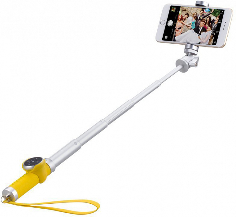 Монопод Momax Selfie Pro Mini Selfie Pod 50 см (KMS3) + объектив (Silver) купить в интернет-магазине icover