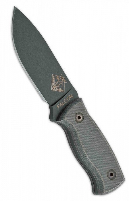 Ontario Ranger Falcon (ONT/9464BM) - нож с фиксированным клинком (Black/Grey) купить в интернет-магазине icover