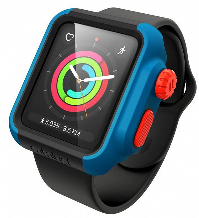 Чехол Catalyst Impact Protection (CAT42DROP3TBFC) для Apple Watch/Series 2/3 42mm (Blueridge/Sunset) купить в интернет-магазине icover