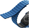 Ремешок Uniq Revix reversible Magnetic (45MM-REVBLUBLK) для Apple Watch 42/44/45 mm (Blue/Black) купить в интернет-магазине icover