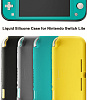 Чехол Tomtoc Liquid Silicon Case для Nintendo Switch Lite (Gray) купить в интернет-магазине icover