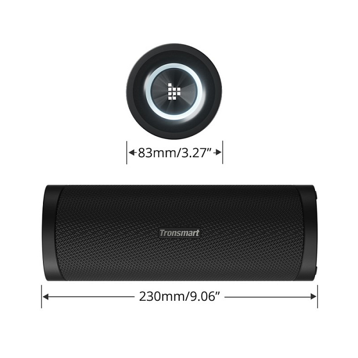 Портативная акустика Tronsmart T6 Pro 45W (Black) купить в интернет-магазине icover