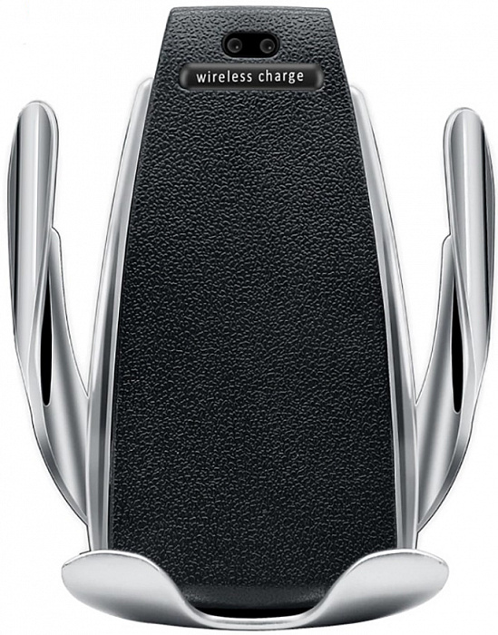 Беспроводная зарядка-автодержатель Wiwu Wireless Charger Magic Clip S5 (Black) купить в интернет-магазине icover