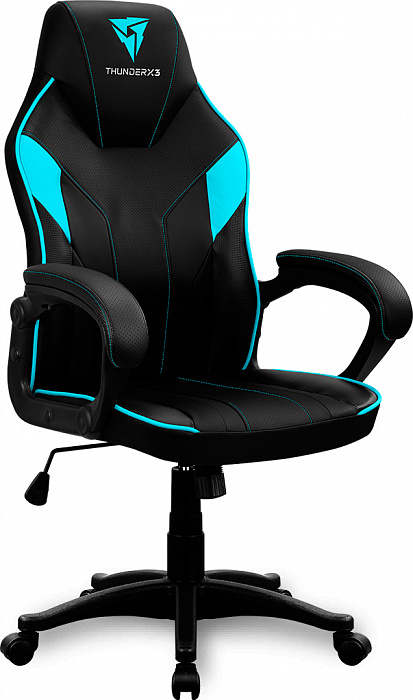 Игровое кресло ThunderX3 EC1 AIR (Black/Cyan) купить в интернет-магазине icover