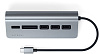 USB-концентратор Satechi Aluminum USB 3.0 Hub & Card Reader ST-TCHCRM (Space Gray) купить в интернет-магазине icover