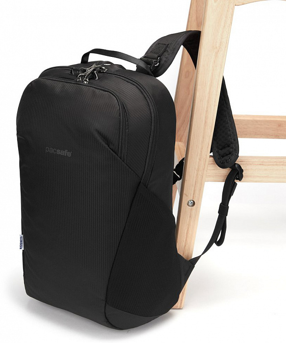 Рюкзак Pacsafe Vibe 20 Econyl (40130138) для ноутбука 13" (Black) купить в интернет-магазине icover