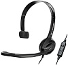 Sennheiser PC 26 Call Control (504521) - проводная моно-гарнитура (Black) купить в интернет-магазине icover