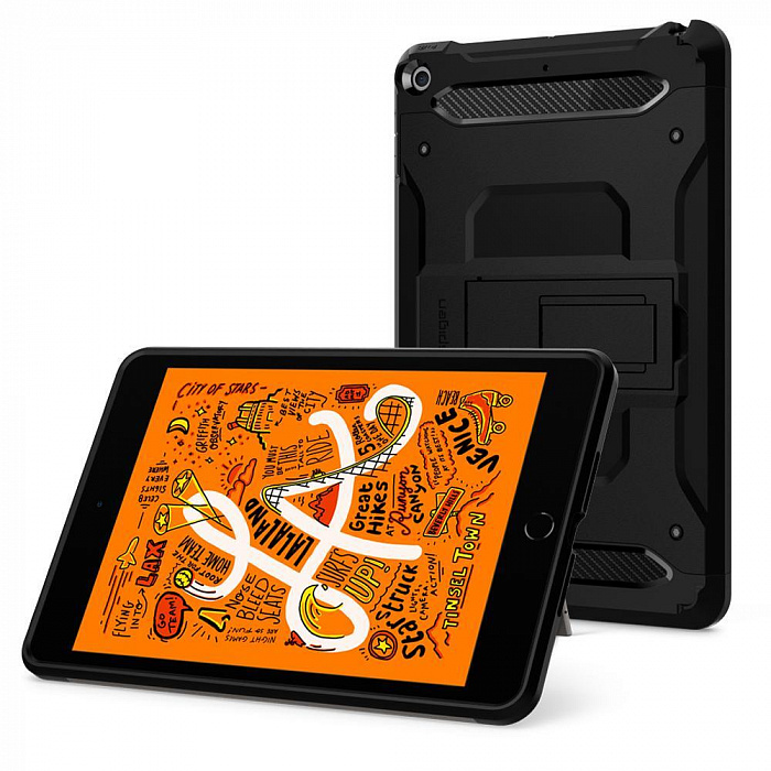 Чехол Spigen Tough Armor TECH (051CS26114) для iPad Mini 5 (Black) купить в интернет-магазине icover