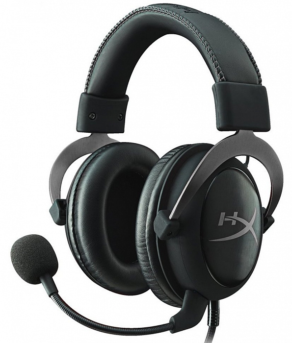 HyperX Cloud II (KHX-HSCP-GM) - полноразмерные наушники (Gun Metal) купить в интернет-магазине icover