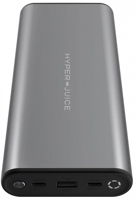 Внешний аккумулятор HyperJuice 130W USB-C 27000mAh (Space Grey) купить в интернет-магазине icover