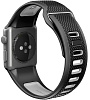 Ремешок Nomad Sport Strap (NM1A4B0100) для Apple Watch Series SE/6/2/3/4 42/44 mm (Black/Grey) купить в интернет-магазине icover