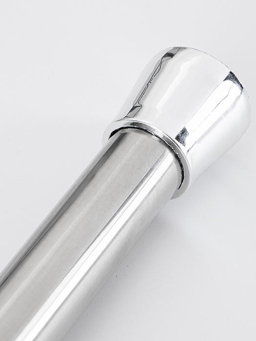 Карниз для ванной телескопический облегченный Ridberg 2.0 120 см (Silver) купить в интернет-магазине icover