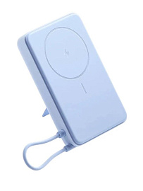 Внешний аккумулятор Xiaomi Magnetic Power Bank Built-in Stand (BHR08PCGL) 10000mAh (Blue) купить в интернет-магазине icover