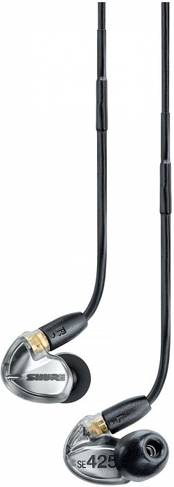 Bluetooth-наушники с микрофоном Shure SE425-V+BT1 (Silver) купить в интернет-магазине icover
