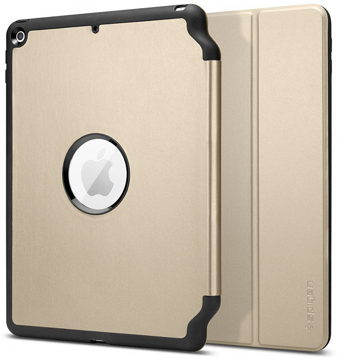 Чехол Spigen Smart Fold 2 (053CS23993) для iPad 9.7" (Gold) купить в интернет-магазине icover