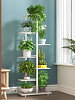 Стеллаж напольный для цветов Ridberg 7 полок (White) купить в интернет-магазине icover