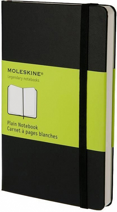 Блокнот нелинованный Moleskine Classic Soft Large QP618 (Black) купить в интернет-магазине icover