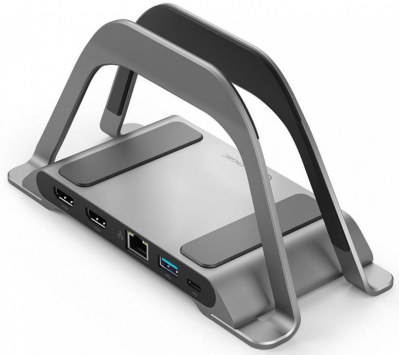 Хаб Alogic Bolt Plus 10 in 1 Docking Station ALDHDLR (Space Grey) купить в интернет-магазине icover