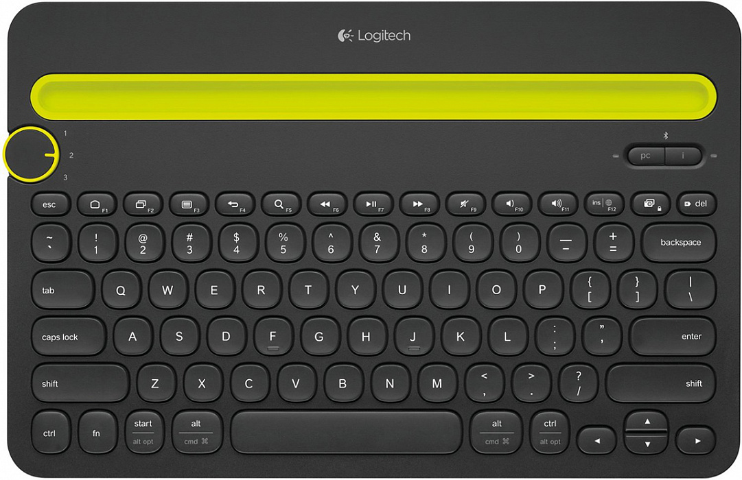 Мультимедийная клавиатура Logitech K480 920-006368 (Black) купить в интернет-магазине icover