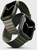 Ремешок Uniq Revix reversible Magnetic (45MM-REVGRNTPE) для Apple Watch 42/44/45 mm (Green/Taupe) купить в интернет-магазине icover
