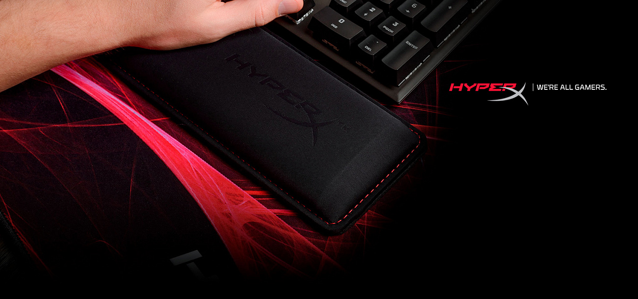 Подставка под запястье HyperX Wrist Rest (Black) купить в интернет-магазине icover