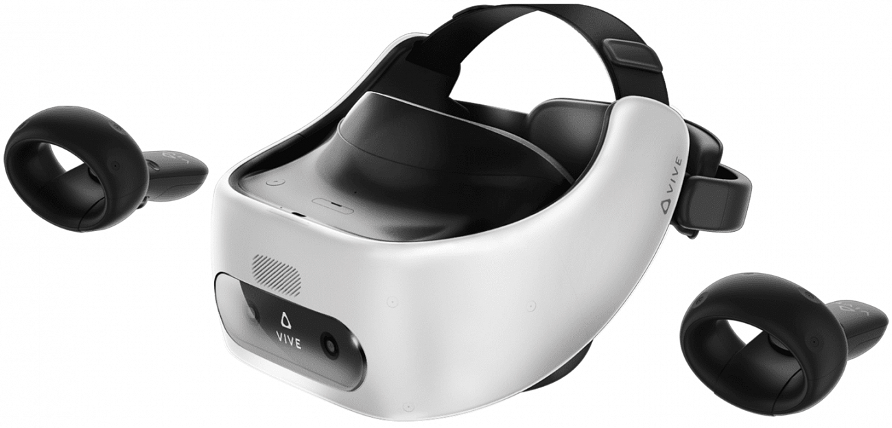 Шлем виртуальной реальности HTC VIVE Focus Plus (White) купить в интернет-магазине icover