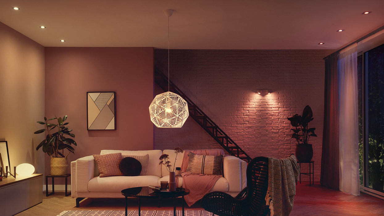 Умные светодиодные лампы Philips Hue White and Color Ambiance Bluetooth GU10 2 шт (8718699629250) купить в интернет-магазине icover