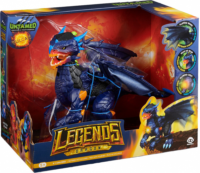 Интерактивная игрушка WowWee Dragon Vulcan (3956) купить в интернет-магазине icover