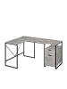 Стол письменный лофт RIDBERG NEVADA (Rock/Black) купить в интернет-магазине icover
