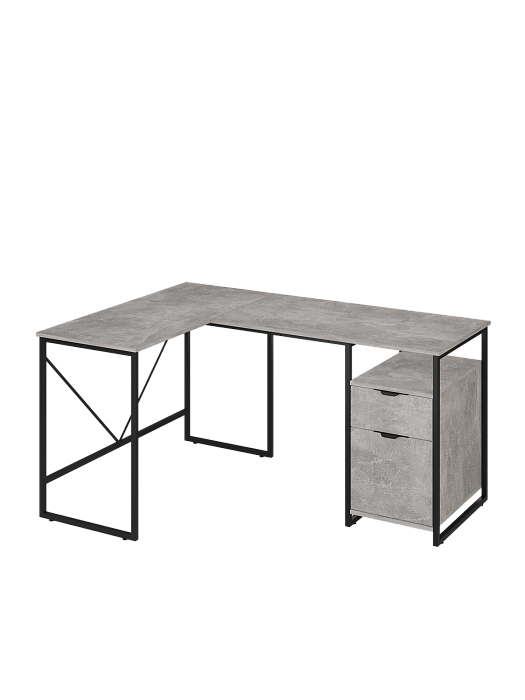 Стол письменный лофт RIDBERG NEVADA (Rock/Black) купить в интернет-магазине icover