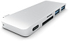 USB-хаб Satechi Combo Hub 3 in 1 USB Type-C ST-TCUPS (Silver) купить в интернет-магазине icover