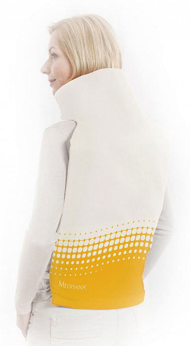 Medisana HP 610 (61167) - электрогрелка для спины и шеи (White/Yellow) купить в интернет-магазине icover