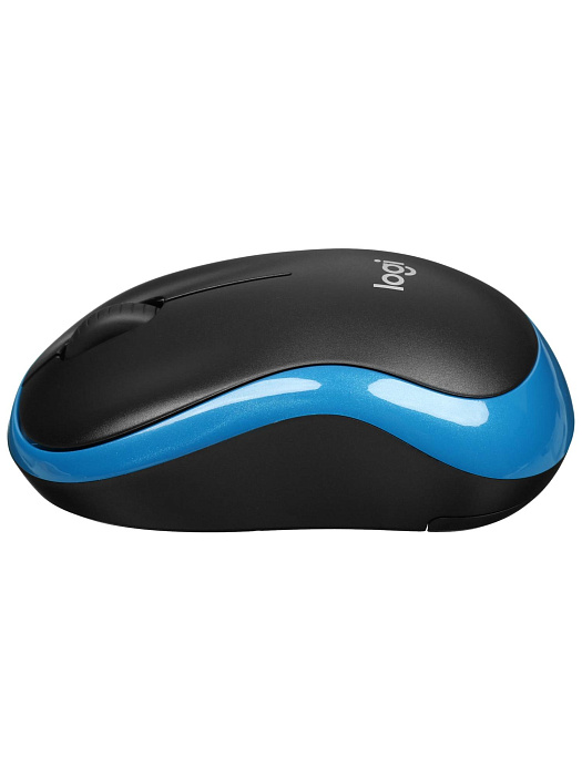 Мышь беспроводная Logitech M185/M186 910-002632 (Blue) купить в интернет-магазине icover