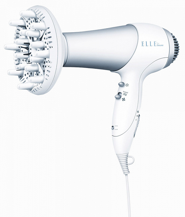 Beurer HDE30 - фен для волос профессиональный (White) купить в интернет-магазине icover