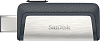 Флеш-накопитель SanDisk Ultra Dual (SDDDC2-128G-G46) USB-C/A 128Gb (Silver) купить в интернет-магазине icover
